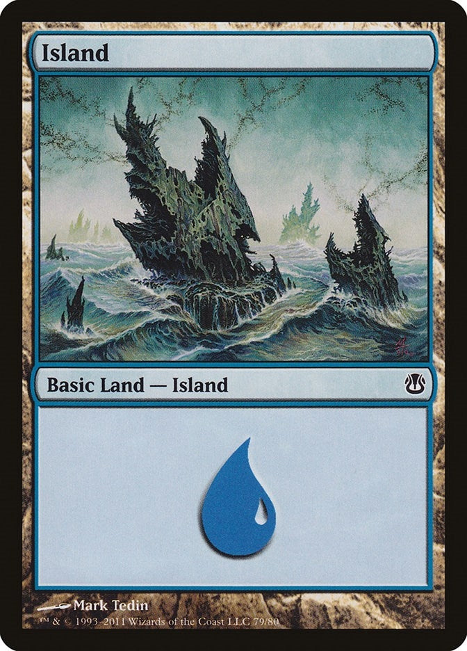 Island (79) (79) [DDH] - MTG Single