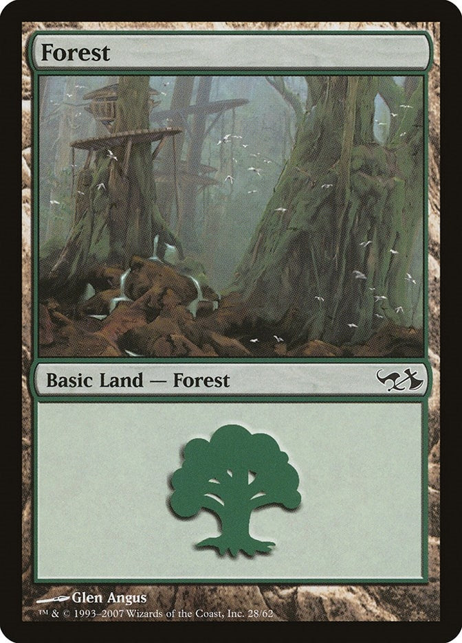 Forest (28) (28) [EVG] - MTG Single
