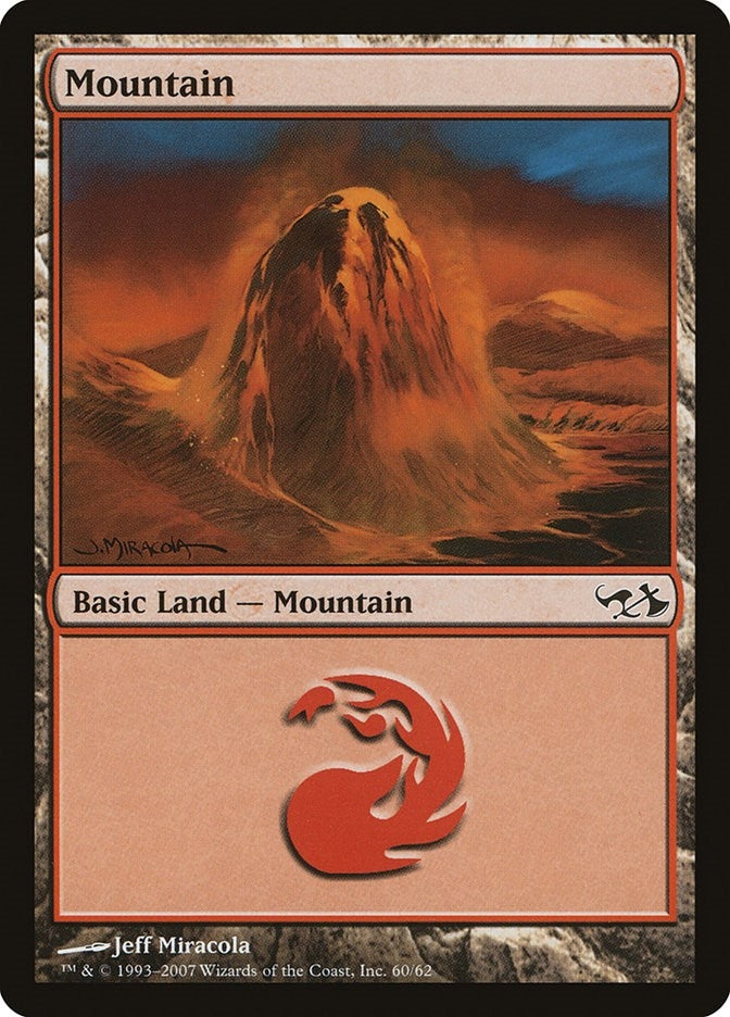 Mountain (60) (60) [EVG] - MTG Single