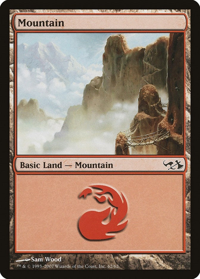 Mountain (62) (62) [EVG] - MTG Single