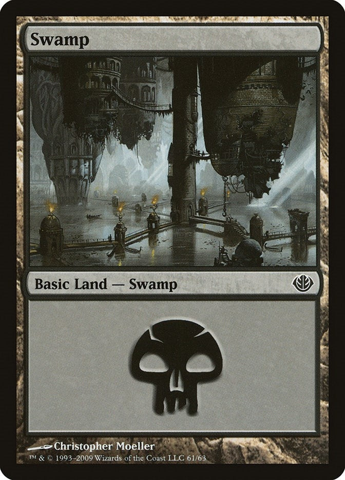 Swamp (61) (61) [DDD] - MTG Single