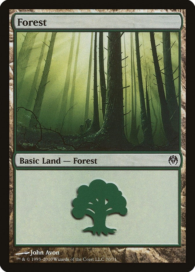 Forest (70) (70) [DDE] - MTG Single