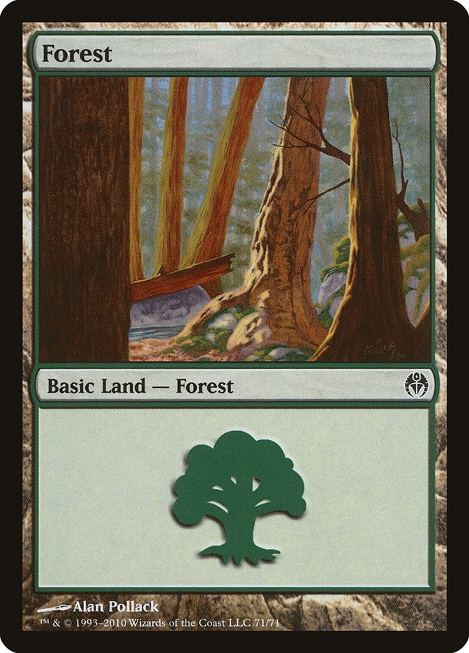 Forest (71) (71) [DDE] - MTG Single