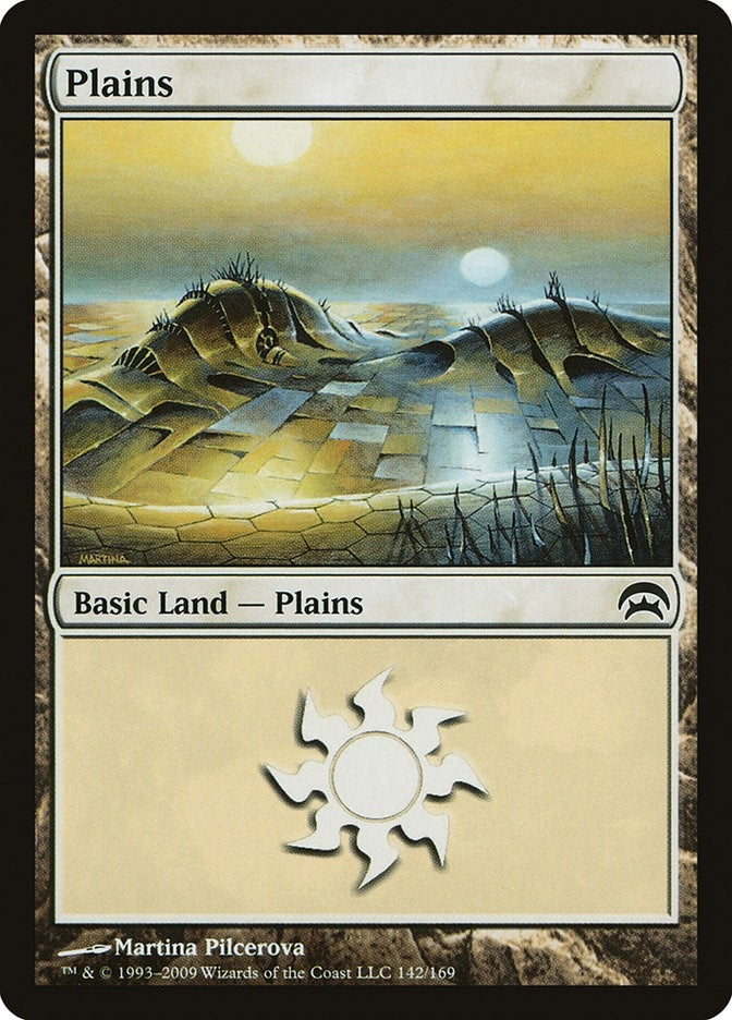 Plains (142) (142) [HOP] - MTG Single