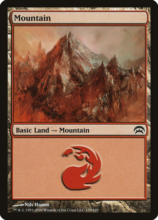 Mountain (159) (159) [HOP] - MTG Single