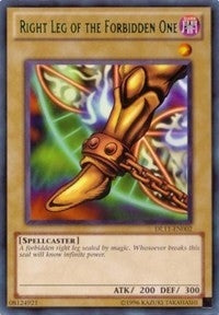 Right Leg of the Forbidden One (Blue) (11002) - YuGiOh Single