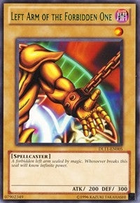 Left Arm of the Forbidden One (Green) (11005) - YuGiOh Single