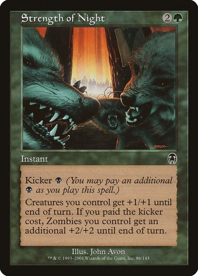 Strength of Night (86) [APC] - MTG Single