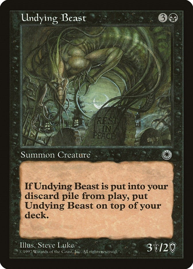 Undying Beast [POR] - MTG Single