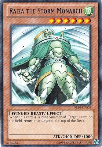 Raiza the Storm Monarch (Blue) (14008) - YuGiOh Single