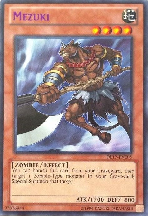 Mezuki (Purple) (17005) - YuGiOh Single