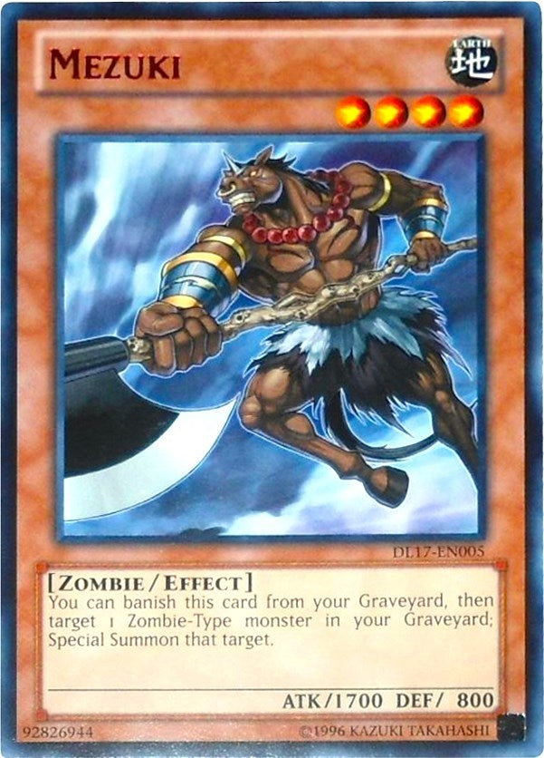 Mezuki (Red) (17005) - YuGiOh Single