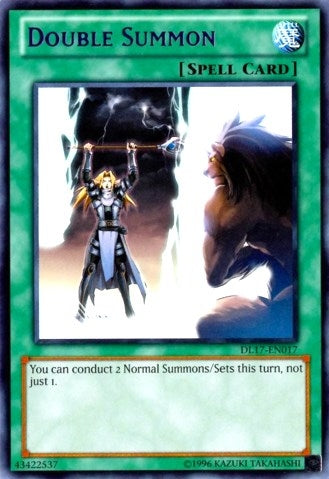 Double Summon (Blue) (17017) - YuGiOh Single