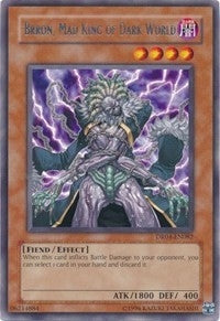 Brron Mad King of Dark World (4082) (DR04) - YuGiOh Single