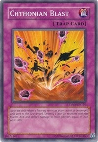 Chthonian Blast (4110) (DR04) - YuGiOh Single