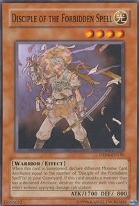 Disciple of the Forbidden Spell (4136) (DR04) - YuGiOh Single