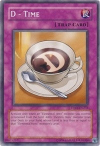 D - Time (4233) (DR04) - YuGiOh Single