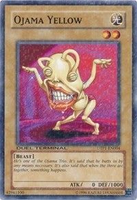 Ojama Yellow (1004) (DTP1) - YuGiOh Single