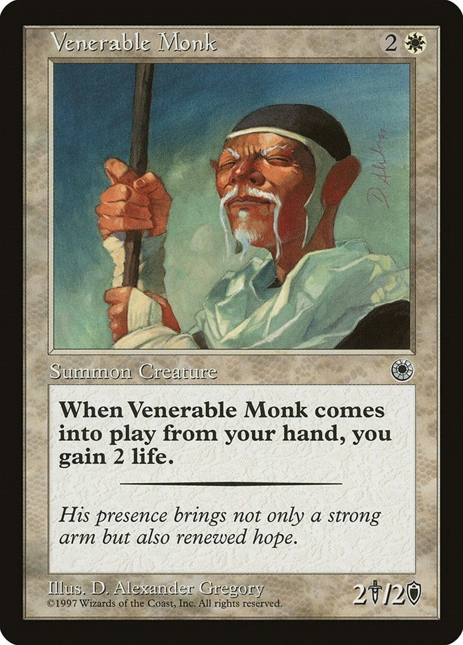 Venerable Monk [POR] - MTG Single