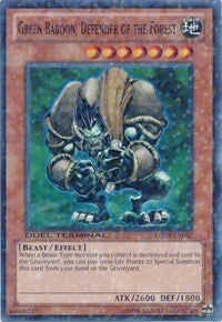 Green Baboon Defender of the Forest (3057) (DT03) - YuGiOh Single