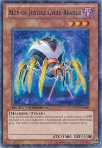 Ally of Justice Cycle Reader (3080) (DT03) - YuGiOh Single