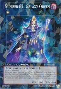 Number 83: Galaxy Queen (7085) (DT07) - YuGiOh Single
