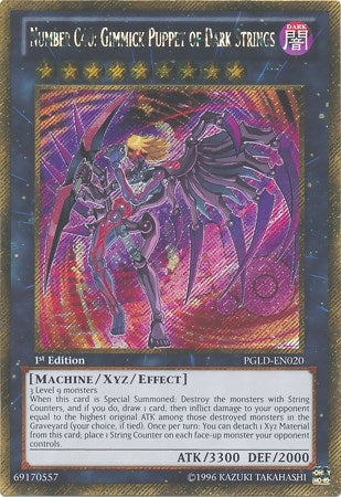 Number C40: Gimmick Puppet of Dark Strings (20) (PGLD) - YuGiOh Single
