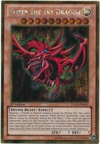 Slifer the Sky Dragon (32) (PGLD) - YuGiOh Single