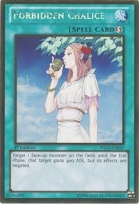 Forbidden Chalice (47) (PGLD) - YuGiOh Single