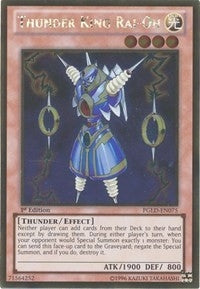 Thunder King Rai-Oh (75) (PGLD) - YuGiOh Single