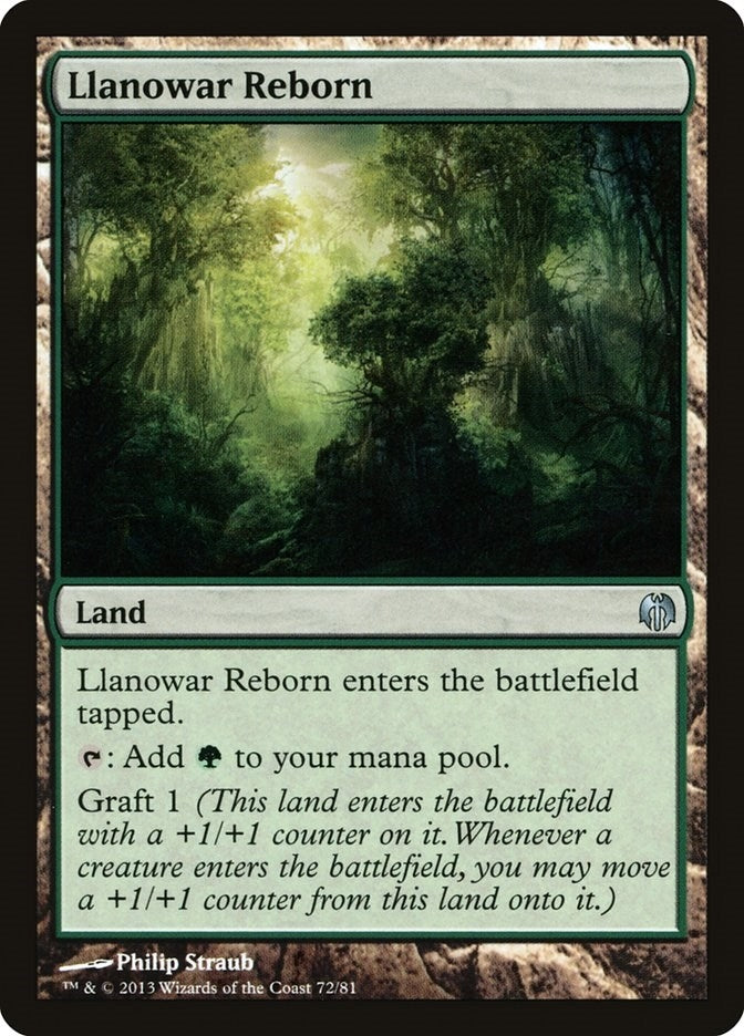 Llanowar Reborn (72) [DDL] - MTG Single
