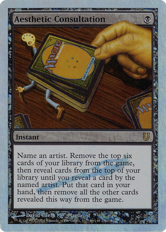 Aesthetic Consultation (Alternate Foil) (48) [UNH] - MTG Single