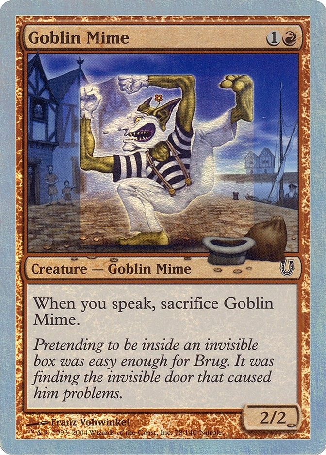 Goblin Mime (Alternate Foil) (78) [UNH] - MTG Single