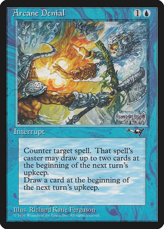 Arcane Denial (Axe) (33) [ALL] - MTG Single