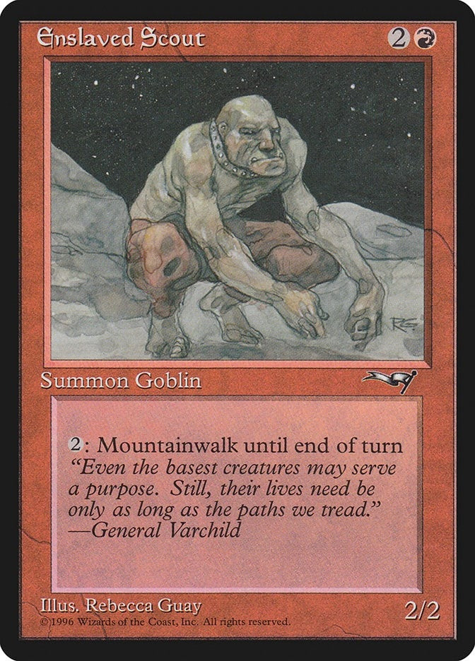 Enslaved Scout (105) [ALL] - MTG Single