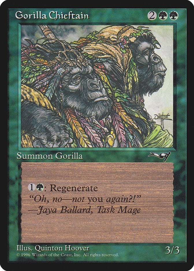Gorilla Chieftain (2 Gorillas) (78) [ALL] - MTG Single