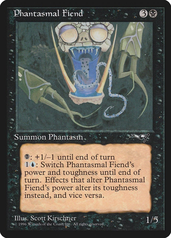 Phantasmal Fiend (Close-up) (21) [ALL] - MTG Single