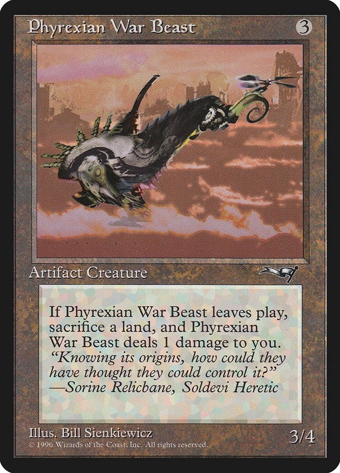 Phyrexian War Beast (Facing Right) (170) [ALL] - MTG Single