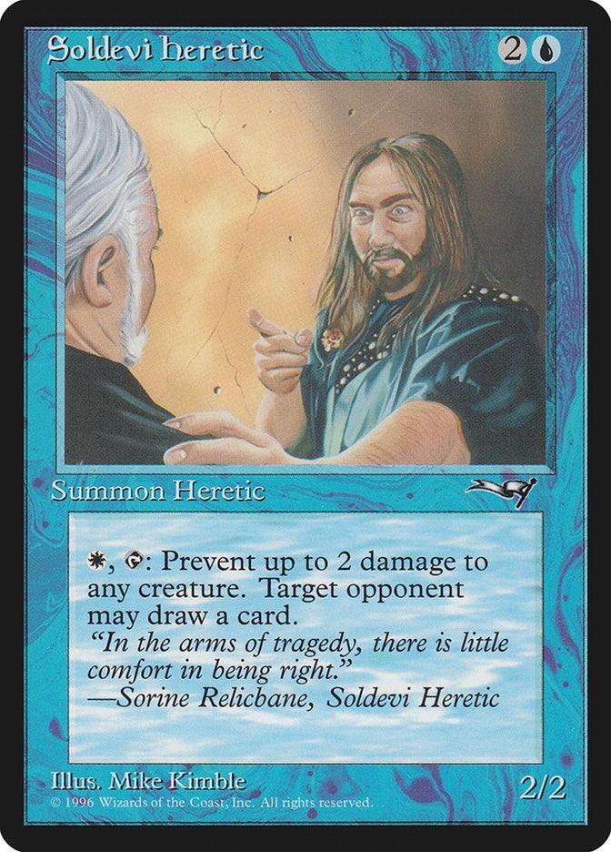 Soldevi Heretic (Blue Robe) (50) [ALL] - MTG Single