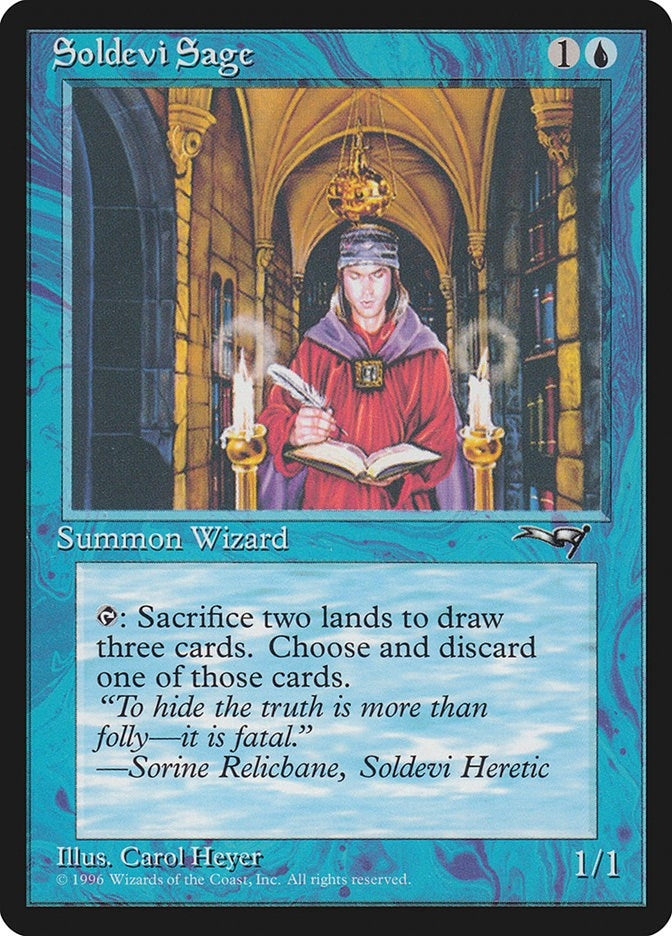 Soldevi Sage (2 Candles) (52) [ALL] - MTG Single