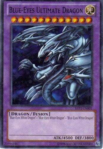 Blue-Eyes Ultimate Dragon (Starfoil) (1) (BATT) - YuGiOh Single