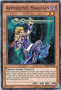 Apprentice Magician (Starfoil) (2) (BATT) - YuGiOh Single