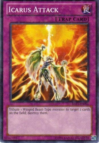 Icarus Attack (Starfoil) (4) (BATT) - YuGiOh Single