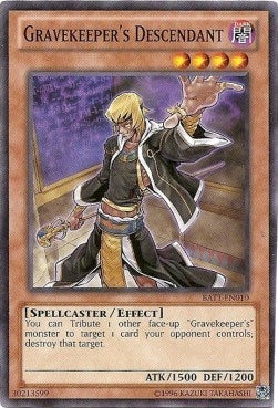 Gravekeeper’s Descendant (Starfoil) (10) (BATT) - YuGiOh Single