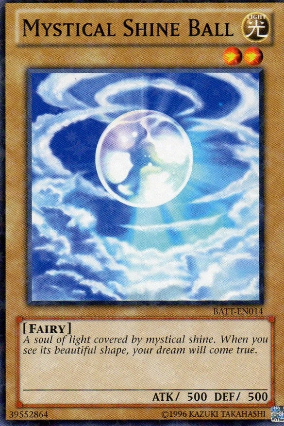 Mystical Shine Ball (Starfoil) (14) (BATT) - YuGiOh Single