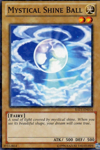 Mystical Shine Ball (Starfoil) (14) (BATT) - YuGiOh Single