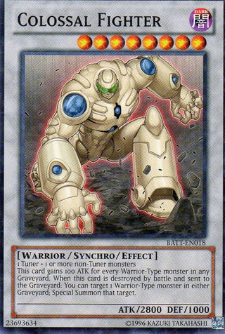 Colossal Fighter (Starfoil) (18) (BATT) - YuGiOh Single