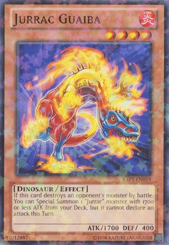 Jurrac Guaiba (Starfoil) (19) (BATT) - YuGiOh Single