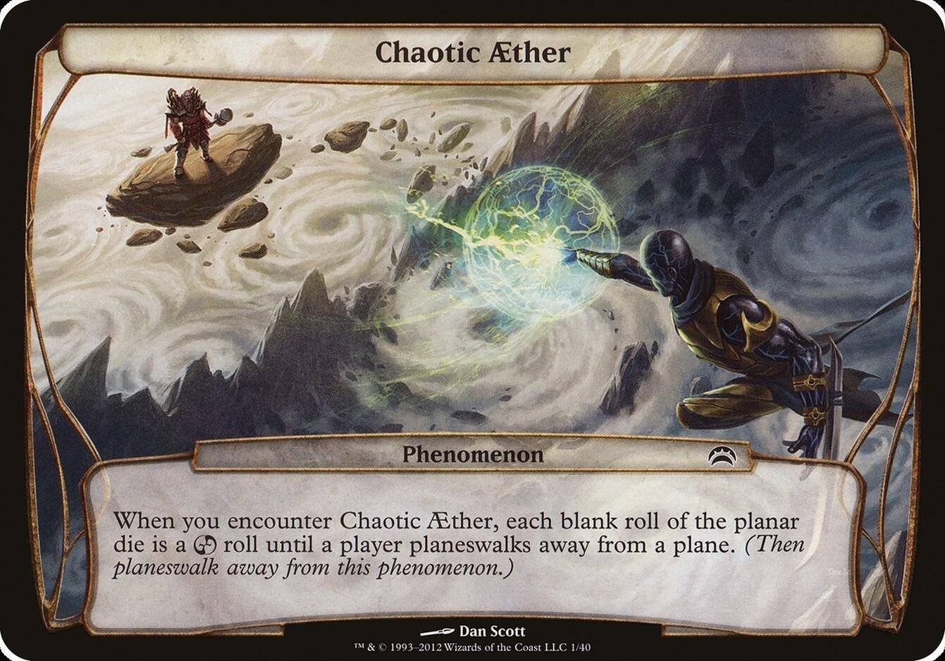 Chaotic Aether (Planechase 2012) (1) [OVER] - MTG Single
