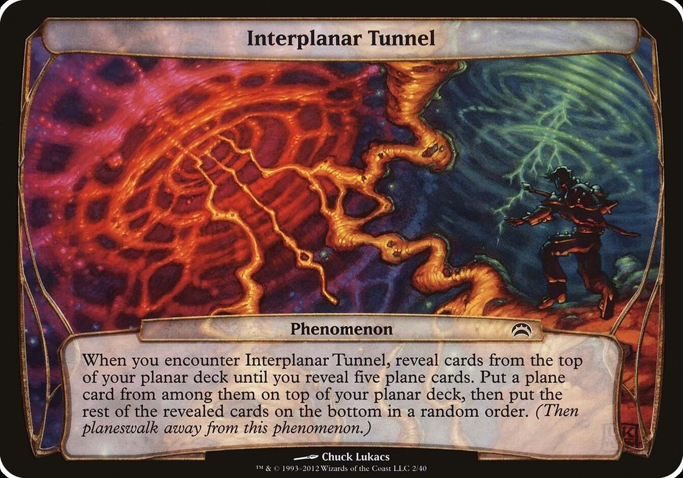 Interplanar Tunnel (Planechase 2012) (2) [OVER] - MTG Single